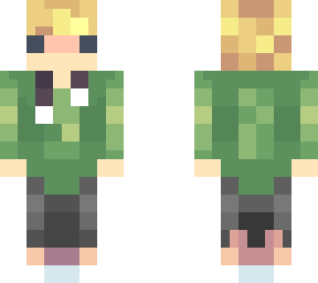 preview for 8BITS SKINS 4 Green hoodie boy