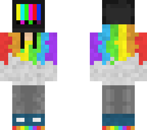 preview for aesthetic tv head rainbow