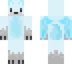 preview for artic frozen fox with wings