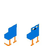 preview for Bird thing blue