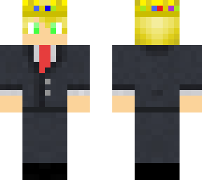 preview for Blond Boy Suit and Crown