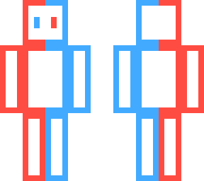 preview for Blue&Red ColorBlock