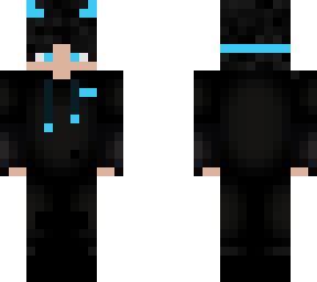 preview for Blue and Black Hoodie Demon v2