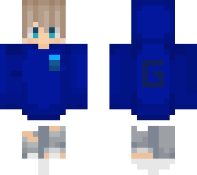 preview for Blue hoodie chill boy