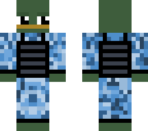 preview for Blue PePe Military Suit