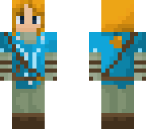 preview for Breath of the Wild Link no cape
