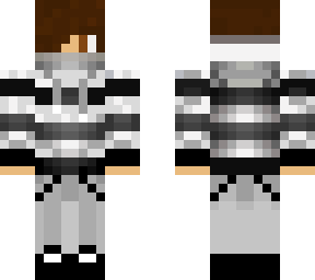 preview for Brown haired boy with White Zane hoodie