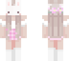 preview for Bunny girl with pink skirt