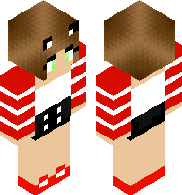 preview for candy cane gamer girl less hair