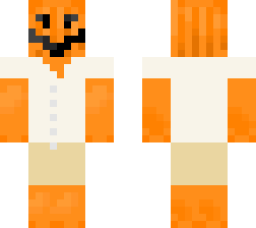 preview for Carved Pumpkin Man Orange Man but cooler