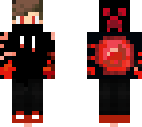 preview for cool RED skin for boys