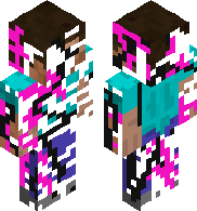 preview for corrupted Steve skin