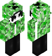 preview for Creeper Hoodie Green Emo Eboy