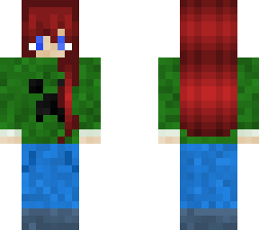 preview for creeper red head with jeans