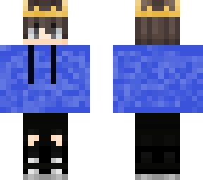 preview for Crown Boy With Blue Hoodie