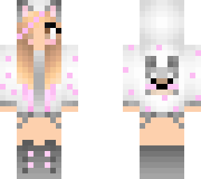 preview for Cute Pastel Pink Wolf Outfit