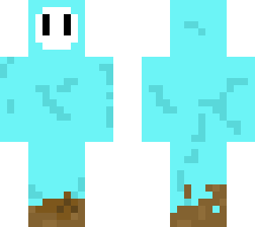 preview for Cyan Fall guy with muddy feet