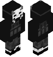 preview for Demon Evil Mask White Mask Black