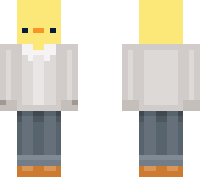 preview for Duck but with jeans and without the green cardigan also a slight color shift