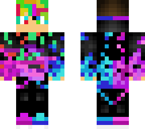 preview for fire gamer boi with crazy RGB hair