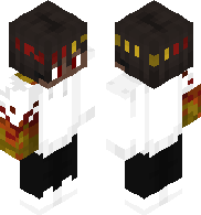 preview for Fires god pvp minecraft skin