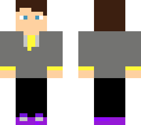 preview for Fnaf Rig  william Afton  Michael Afton  Grey jacket  yellow tie  purple sho