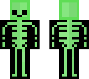 preview for glowing skeleton