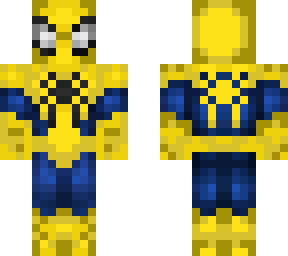 preview for Gold and Blue Spiderman