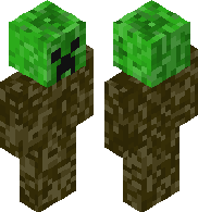 preview for grass block creeper