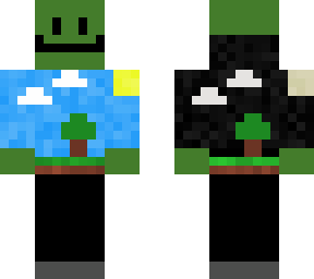preview for green dude with day and night hoodie