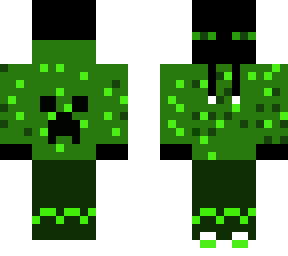 preview for green enderman in crepper hoodie