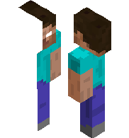 preview for Herobrine split in half