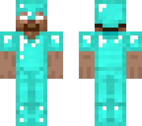 preview for Herobrine with Diamond Armor
