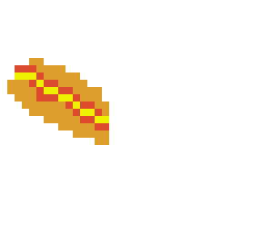 preview for hotdog pixel art skin