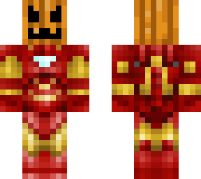 preview for Iron Man with Pumpkin Helm