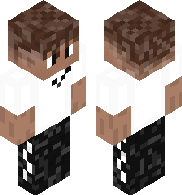 preview for Me in Minecraft with taper fade and Nike 