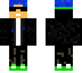 preview for Mega skin  Made by me Zynerk blue hair version