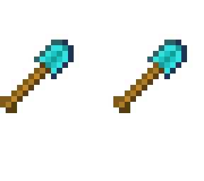 preview for Minecraft diamond shovel