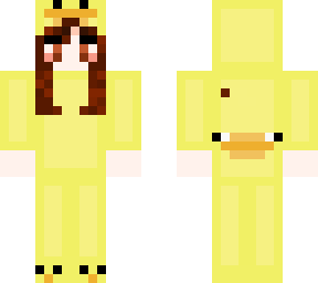 preview for minecraft duckie onsie