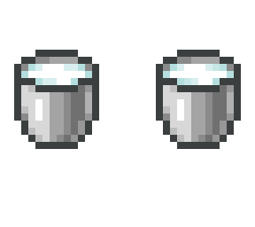 preview for Minecraft milk bucket