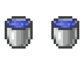 preview for Minecraft water bucket