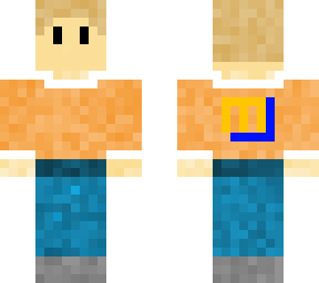 preview for ML Minecraft Boy skin