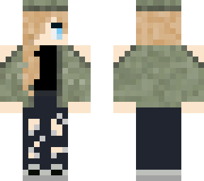 preview for Not done but upgraded Camo girl I have to go do homework now 