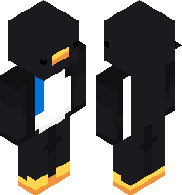 preview for Penguin with blue scarf