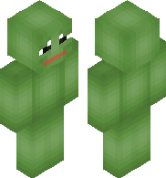 preview for Pepe Frog Sad Classic Model Green