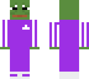 preview for Pepe the frog adidas purple