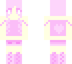 preview for Pink girl wheart and the tube top