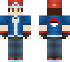 preview for Pokemon skin brown hair