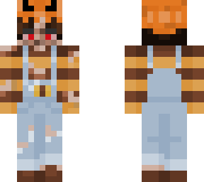 preview for Possessed Human Scarecrow with Pumpkin Hat