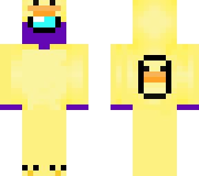 preview for Purple Crewmate In Duck Costume